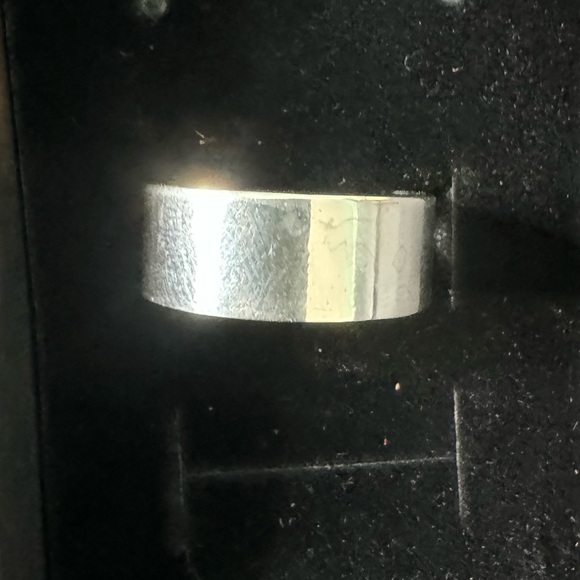 GUCCI RING BRANDED CUTOUT G SILVER925 size 7 - Picture 4 of 5